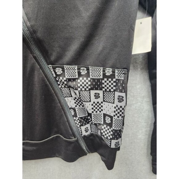 Harry Potter Slytherin Hoodie Jacket S Black & Green Universal Studios Polyester - Picture 6 of 7